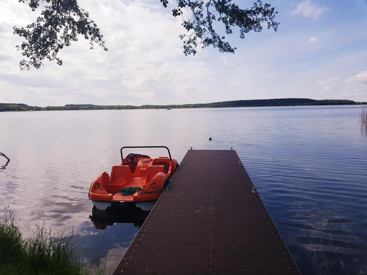 Domki Nad Jeziorem Kolonia Rybacka Kültér fotó