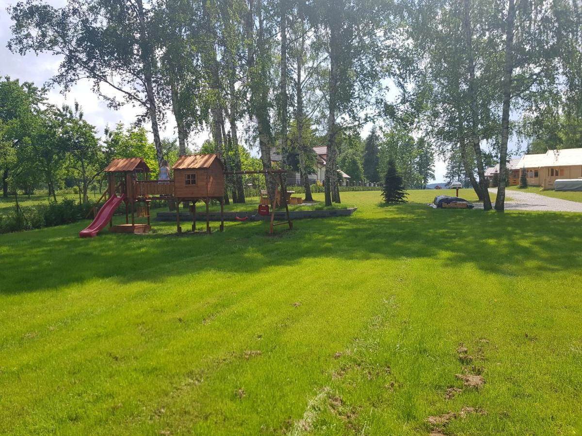 Domki Nad Jeziorem Kolonia Rybacka Kültér fotó