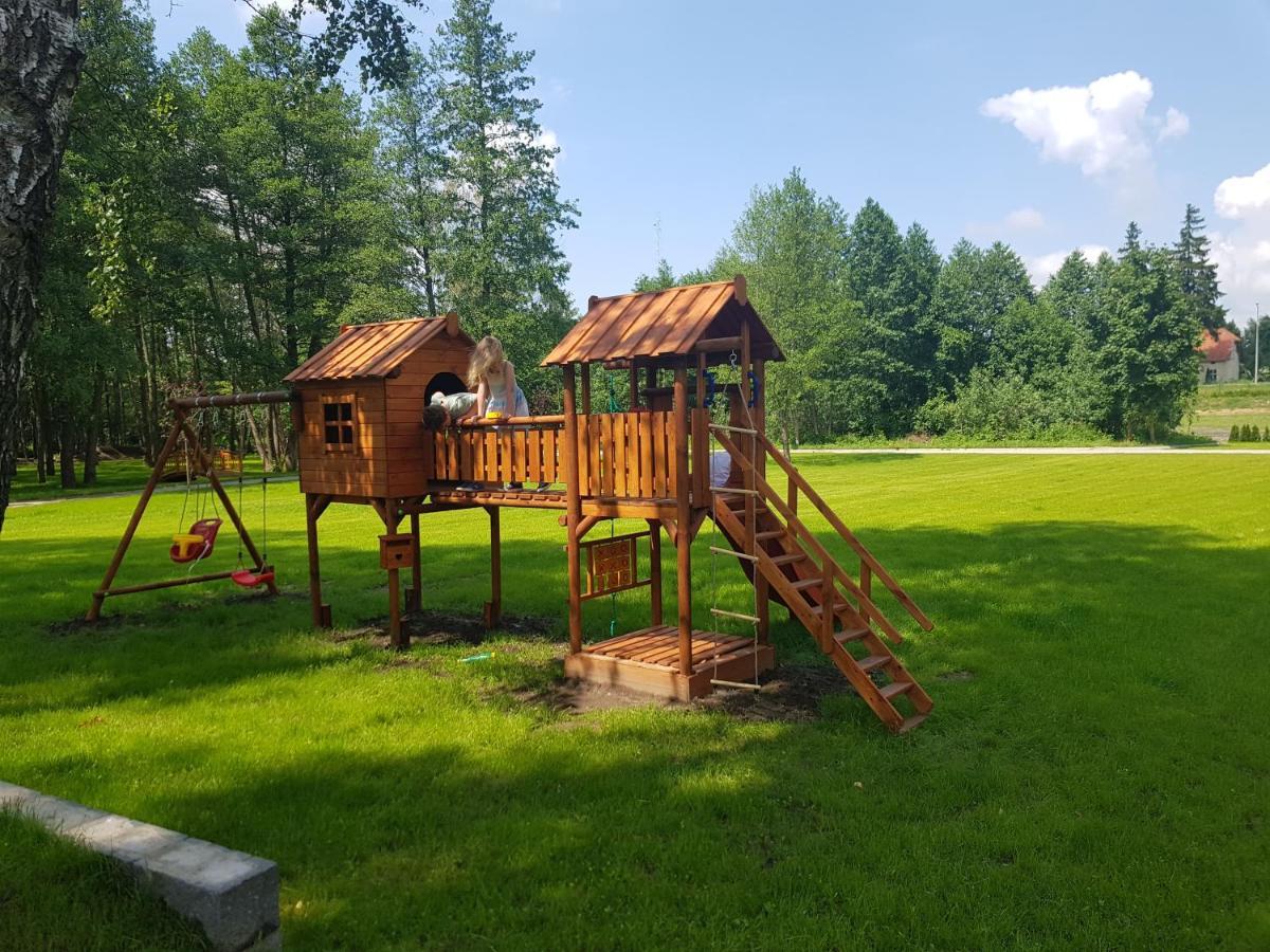 Domki Nad Jeziorem Kolonia Rybacka Kültér fotó
