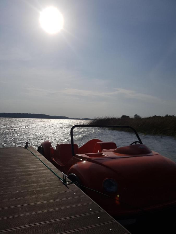 Domki Nad Jeziorem Kolonia Rybacka Kültér fotó