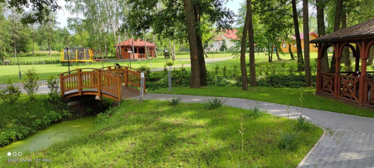 Domki Nad Jeziorem Kolonia Rybacka Kültér fotó