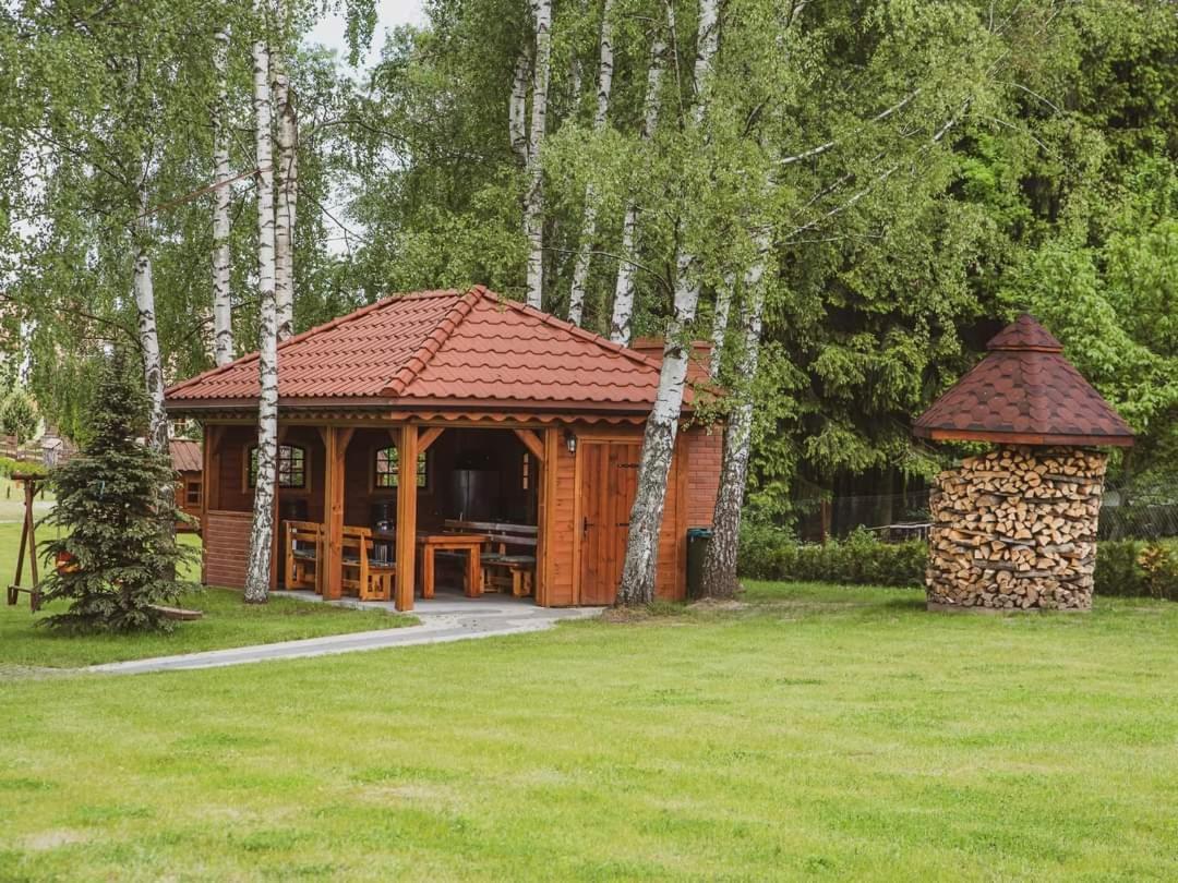 Domki Nad Jeziorem Kolonia Rybacka Kültér fotó