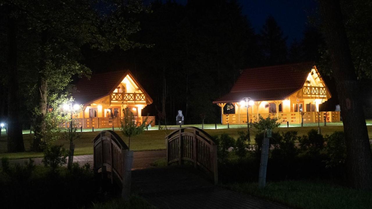Domki Nad Jeziorem Kolonia Rybacka Kültér fotó