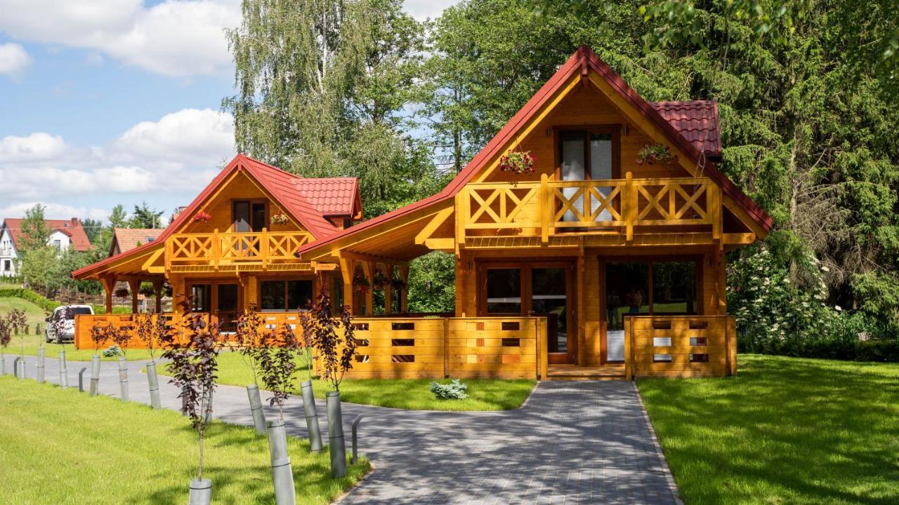 Domki Nad Jeziorem Kolonia Rybacka Kültér fotó