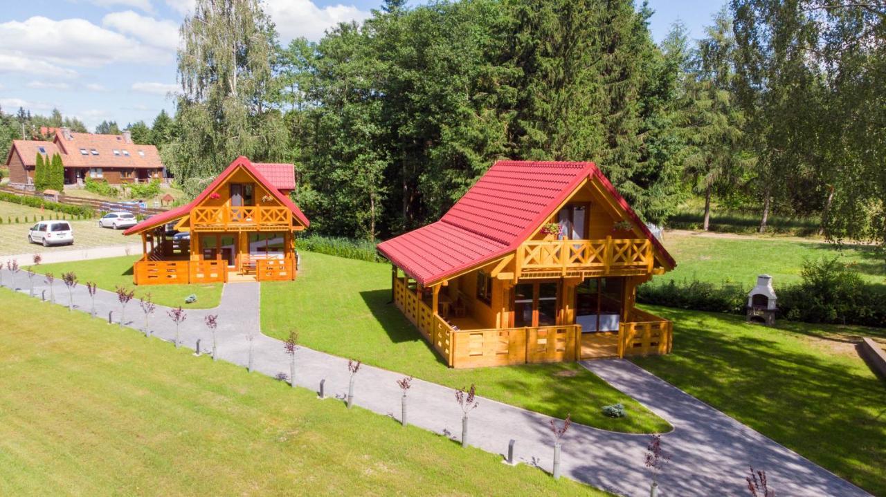 Domki Nad Jeziorem Kolonia Rybacka Kültér fotó